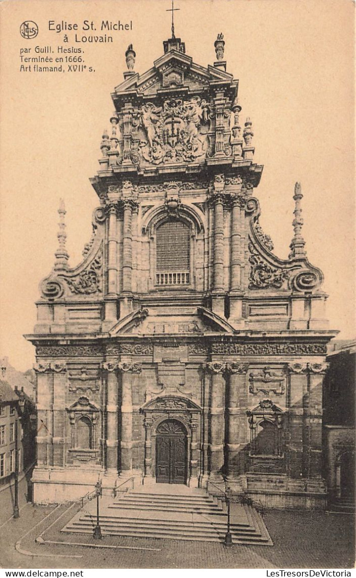 BELGIQUE - Louvain - Église Saint Michel - Carte Postale Ancienne - Leuven