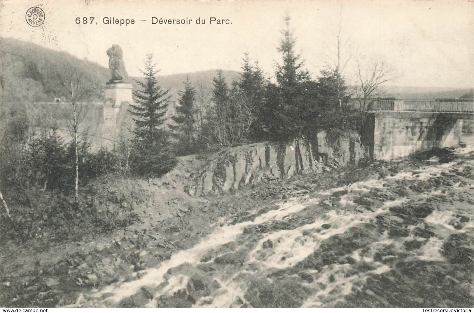 BELGIQUE - La Gileppe - Déservoir Du Parc - Carte Postale Ancienne - Gileppe (Dam)