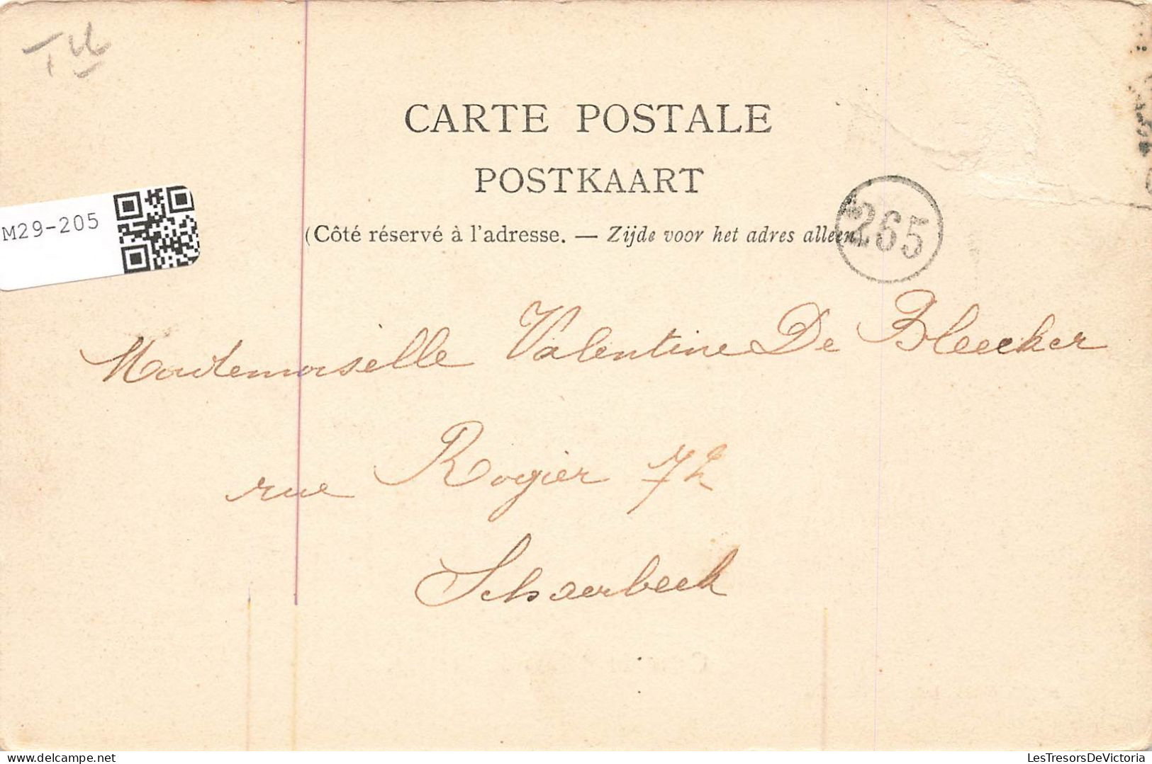 BELGIQUE - Liège - Cour Du Palais De Justice - Domestiques - Dos Non Divisé - Carte Postale Ancienne - Liege