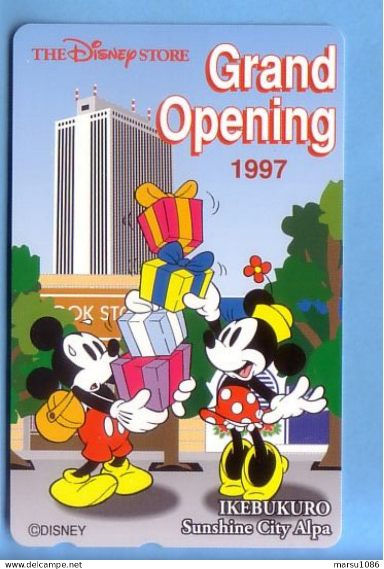 Japan Japon Telefonkarte Télécarte Phonecard Telefoonkaart - Disney  MINT  Nr. 110 - 193074 - Disney