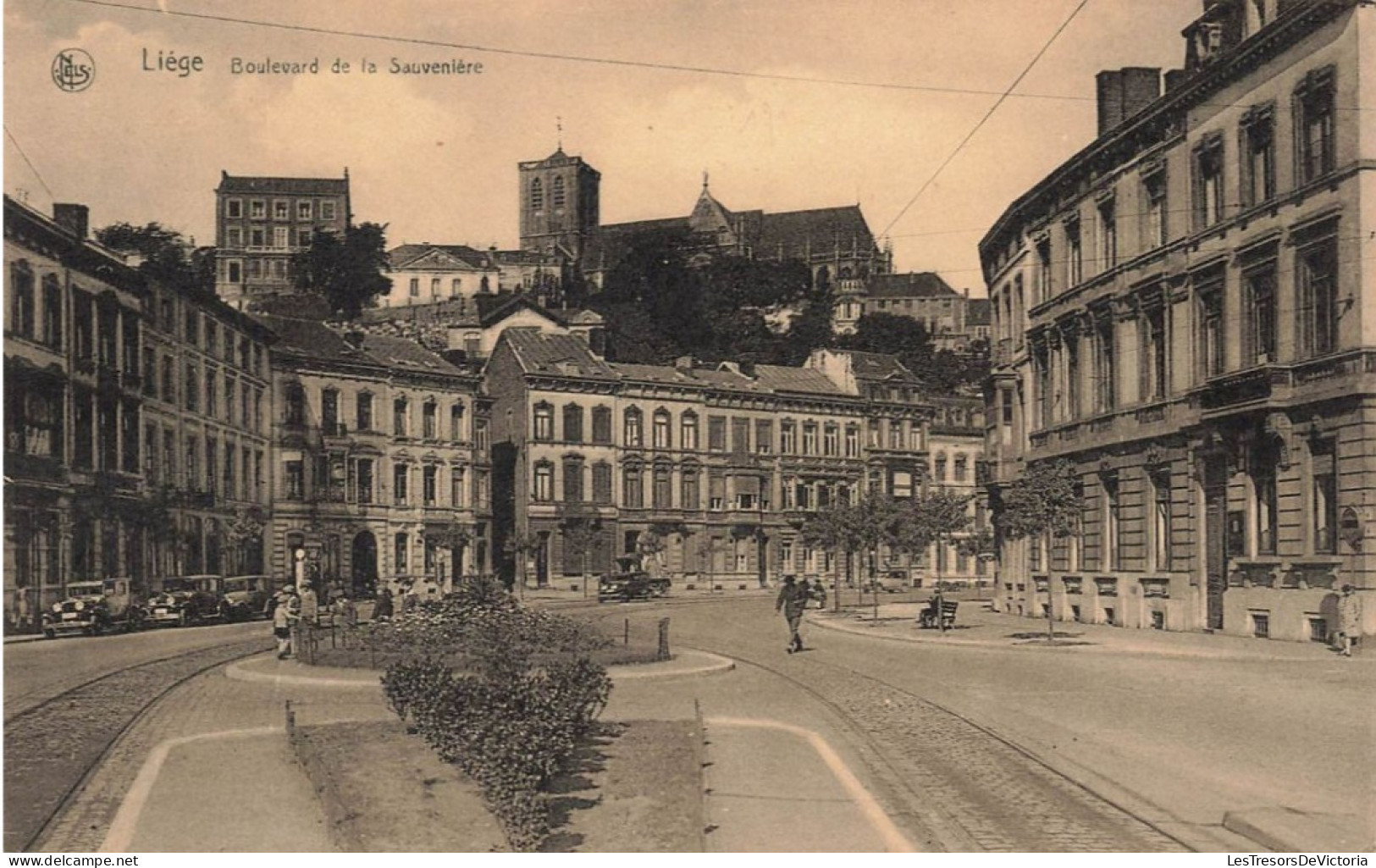 BELGIQUE - Liège - Boulevard De La Sauvenière - Dos Non Divisé - Carte Postale Ancienne - Liege