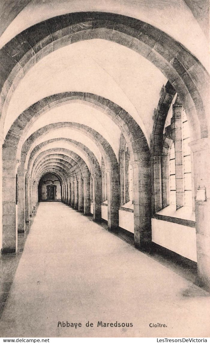 BELGIQUE - Abbaye De Maredsous - Cloître - Carte Postale Ancienne - Anhee