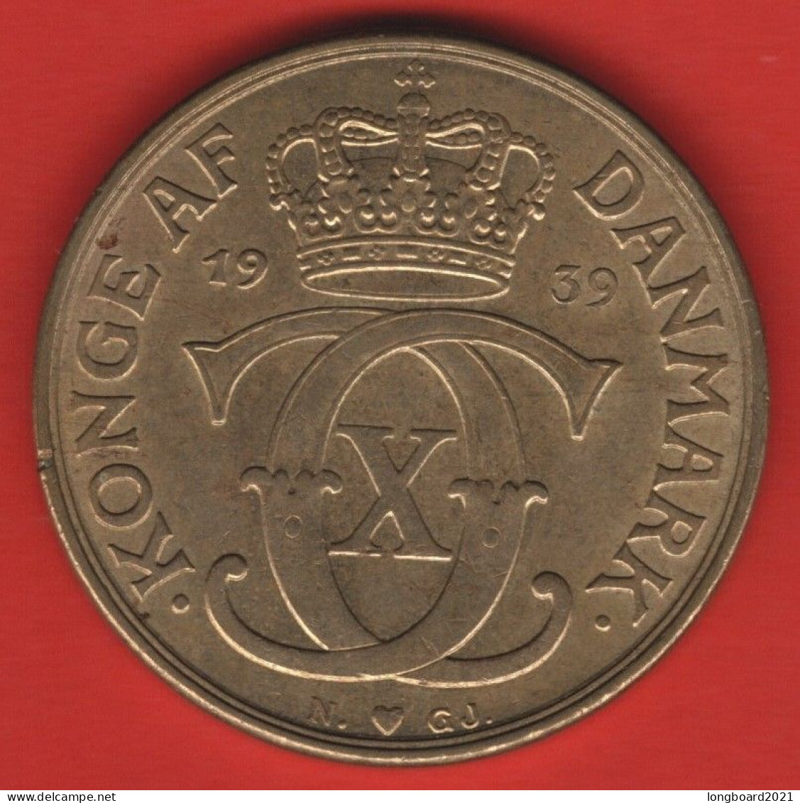 DENMARK - 2 KRONER 1939 - NEARLY UNCIRCULATED - Danimarca