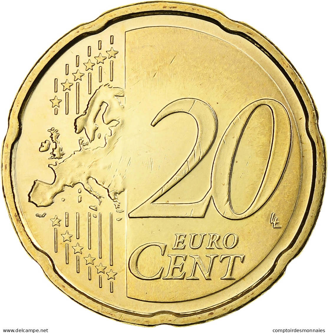 Estonie, 20 Euro Cent, 2011, Vantaa, BU, FDC, Or Nordique, KM:65 - Estonia