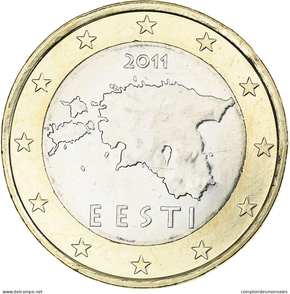 Estonie, Euro, 2011, Vantaa, BU, FDC, Bimétallique, KM:67 - Estonie