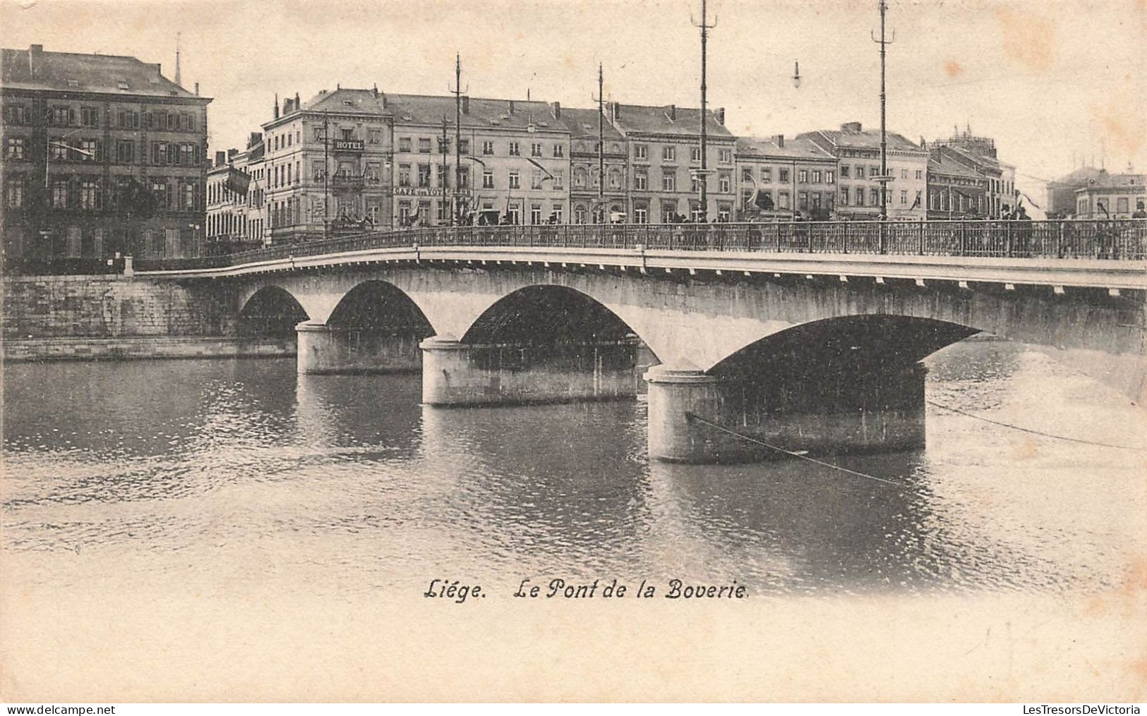 BELGIQUE - Liège - Le Pont De La Boverie - Dos Non Divisé - Carte Postale Ancienne - Liege