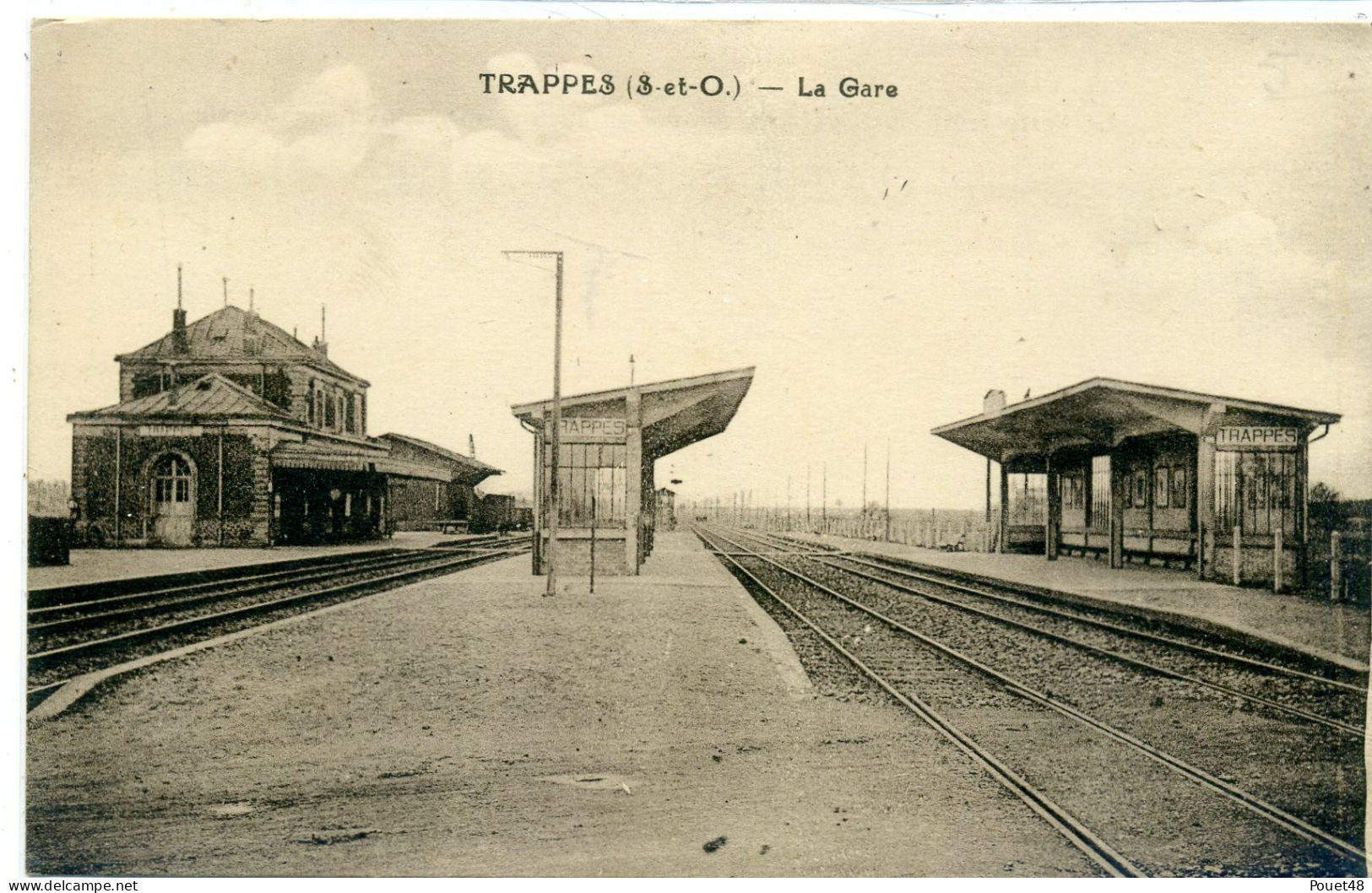 78 - TRAPPES - La Gare. - Trappes