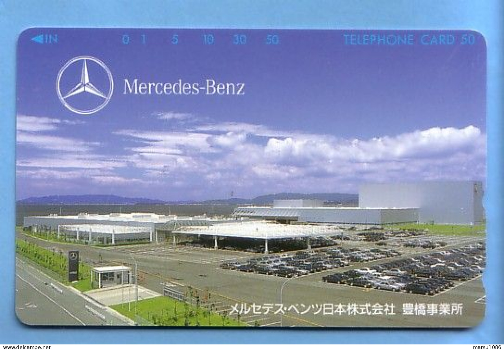 Japan Japon Telefonkarte Télécarte Phonecard Telefoonkaart -  Auto Car  Mercedes Benz - Autos