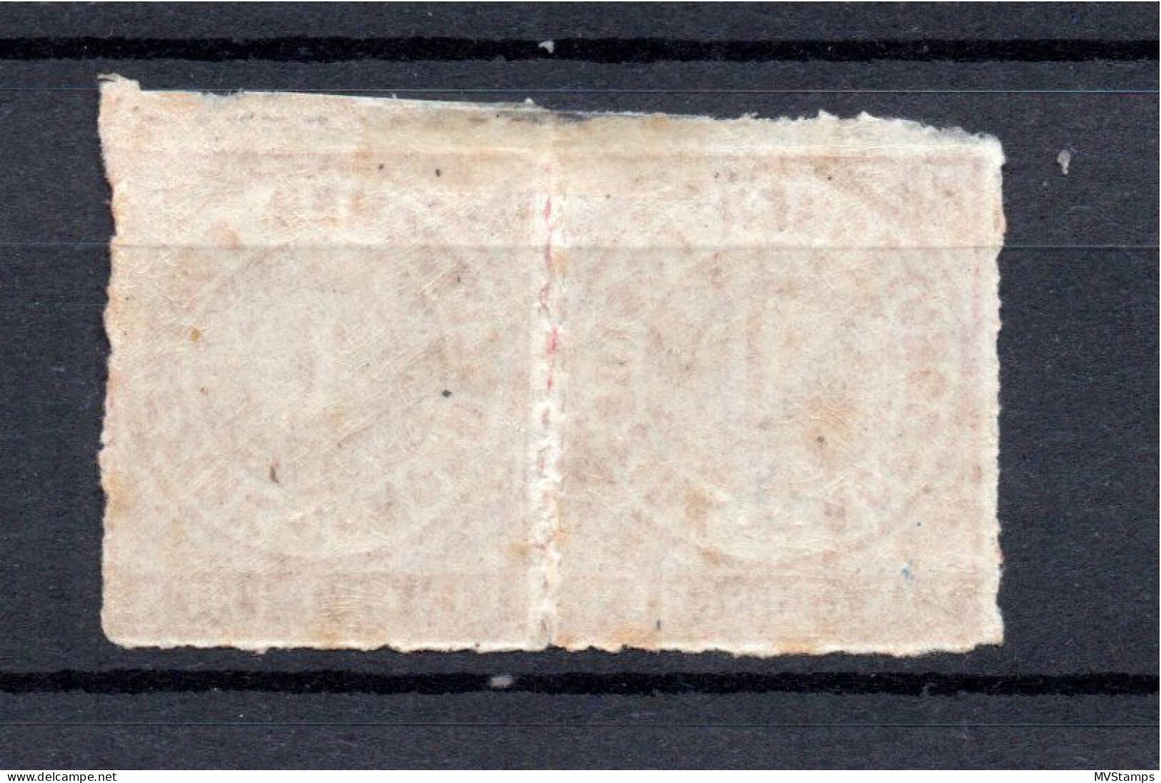 NDP 1868 Freimarke 4 Ziffern Luxus Waagerechtes Paar Ungebraucht - Postfris