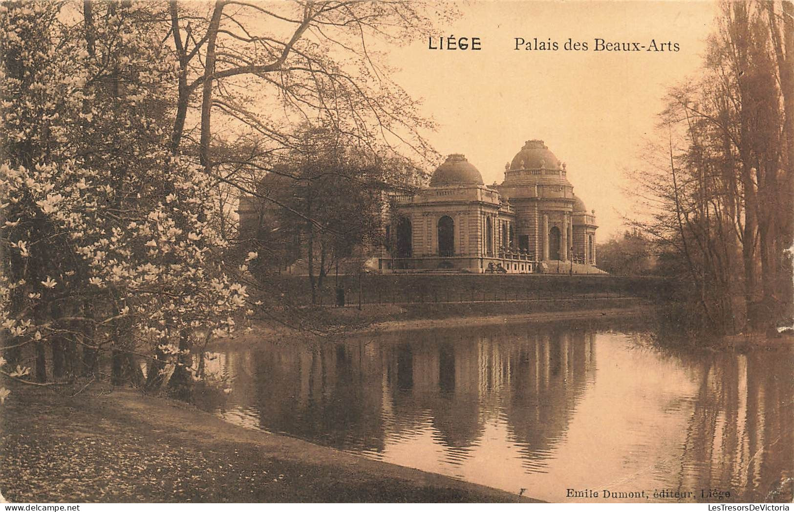 BELGIQUE - Liège - Palais Des Beaux-Arts - Carte Postale Ancienne - Liege