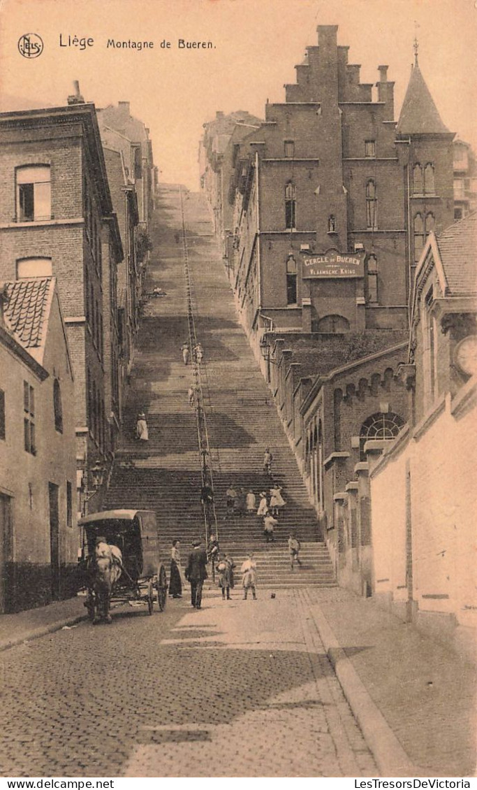 BELGIQUE - Liège - Montagne De Bueren - Carte Postale Ancienne - Luik