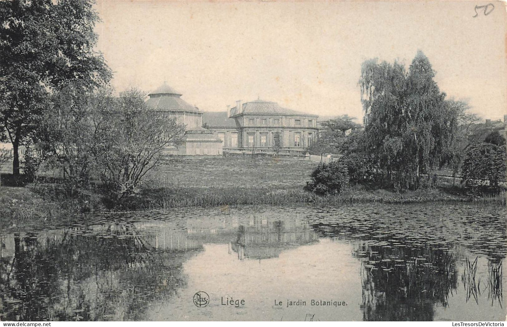 BELGIQUE - Liège - Le Jardin Botanique - Carte Postale Ancienne - Liege