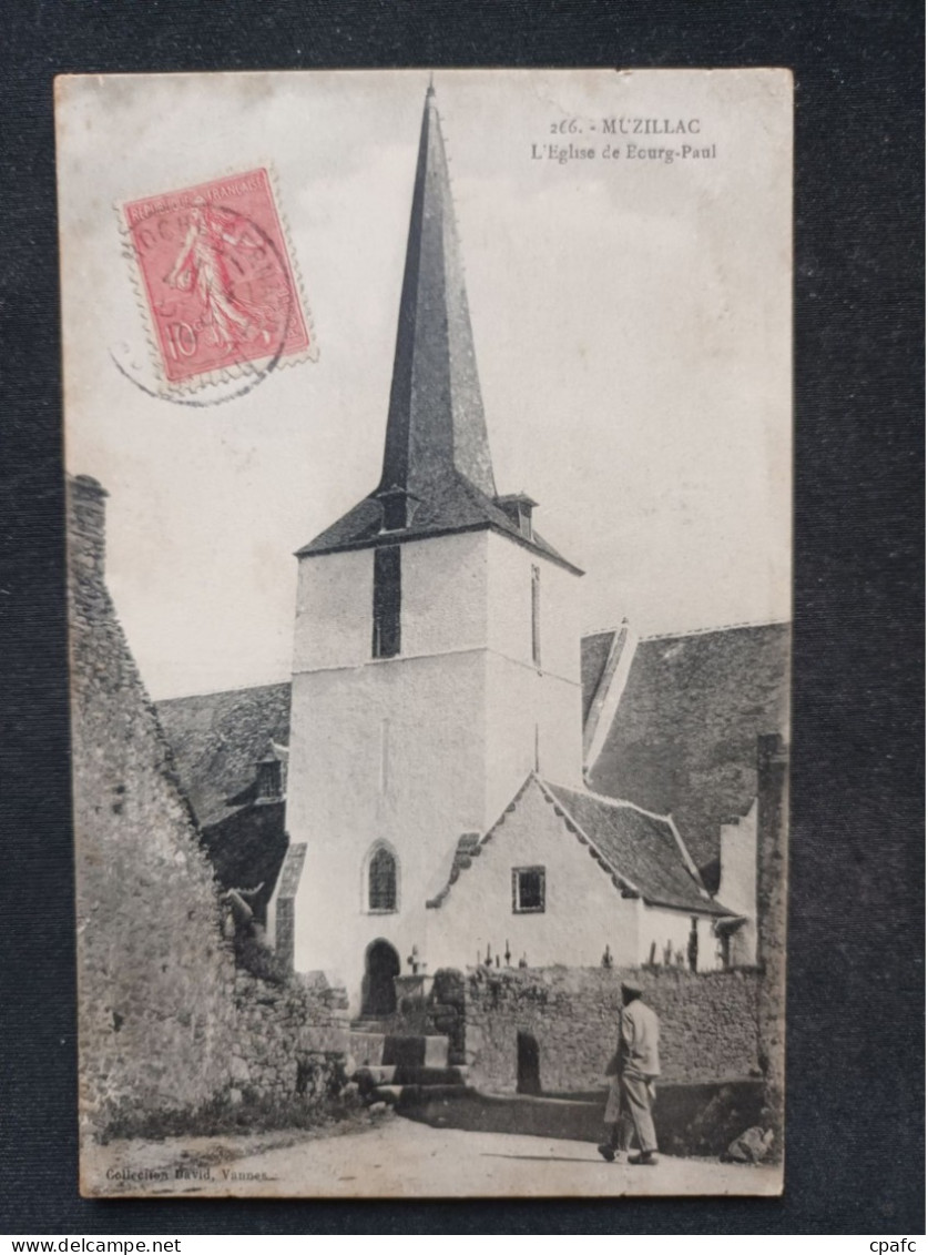 Muzillac - L'Eglise De Bourg-Paul / Editions David - Muzillac
