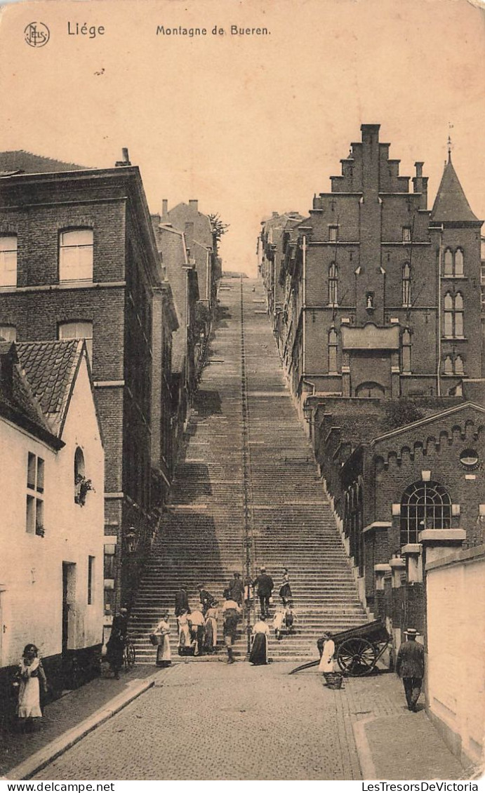 BELGIQUE - Liège - Montagne De Bueren - Carte Postale Ancienne - Liege