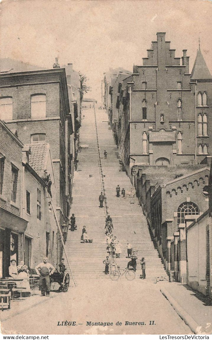 BELGIQUE - Liège - Montagne De Bueren - II - Carte Postale Ancienne - Liege