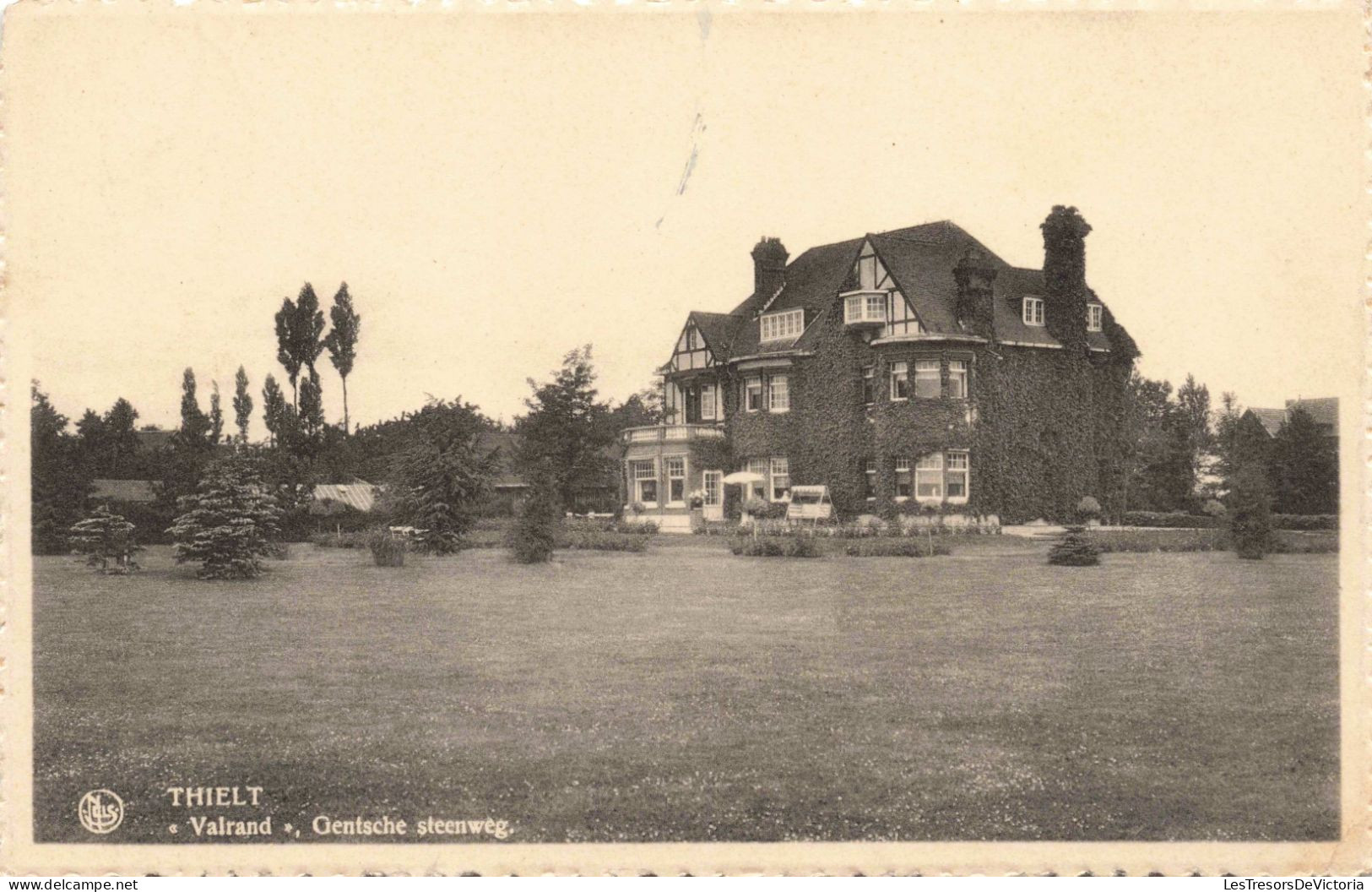 BELGIQUE - Thielt - Valrand - Gentsche Steenweg - Carte Postale Ancienne - Tielt