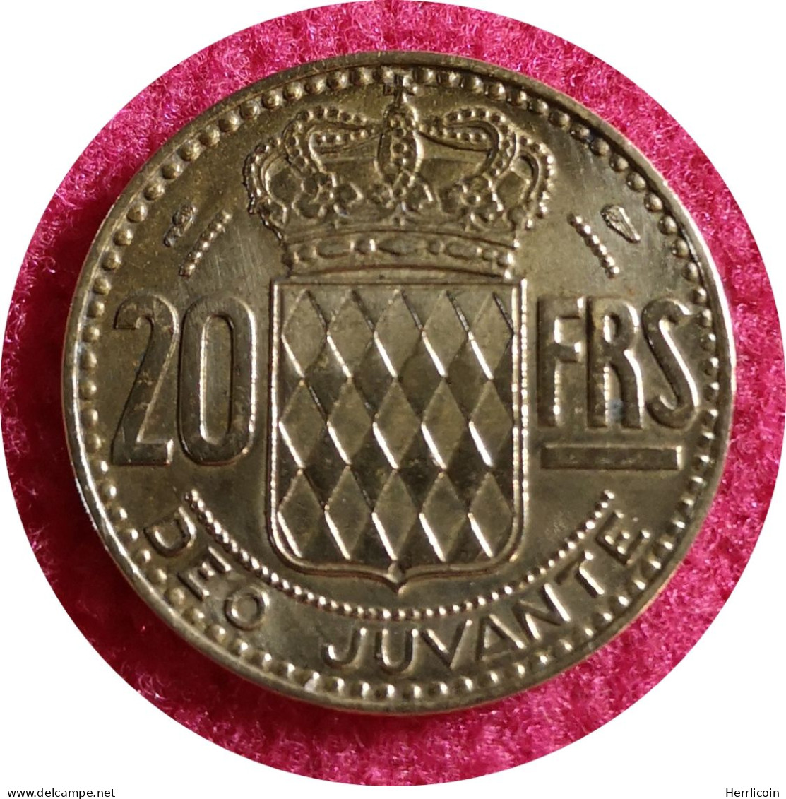 Monnaie Monaco - 1951 - 20 Francs Rainier III - 1949-1956 Anciens Francs