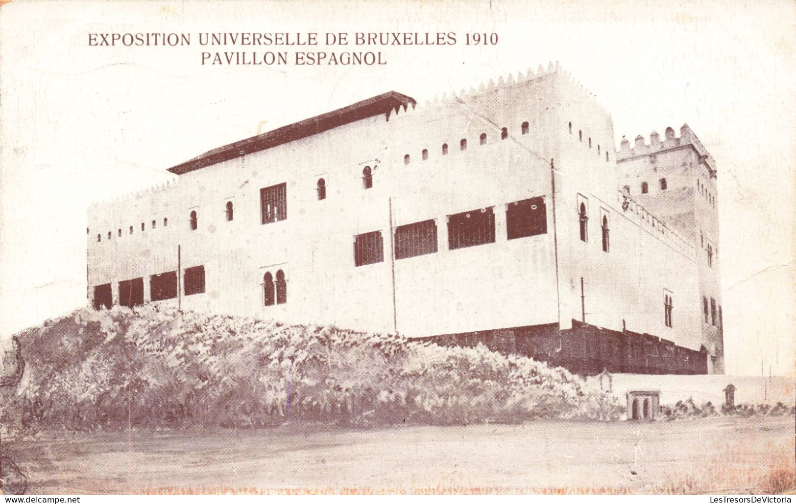 BELGIQUE - Bruxelles - Exposition Universelle De Bruxelles 1910 - Pavillon Espagnol - Carte Postale Ancienne - Exposiciones Universales