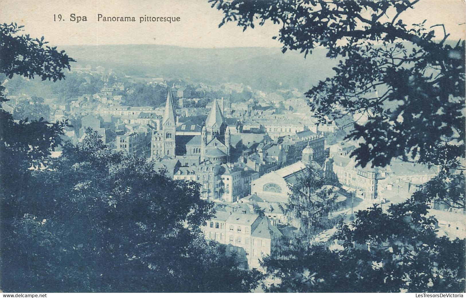 BELGIQUE - Spa - Panorama Pittoresque - Carte Postale Ancienne - Spa