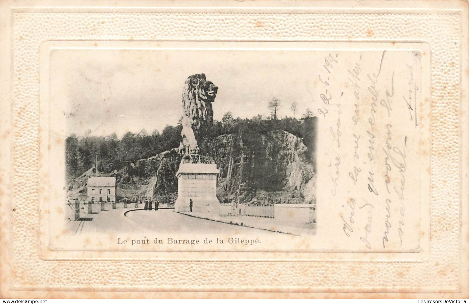 BELGIQUE - Gileppe - Le Pont Du Barrage De La Gileppe - Carte Postale Ancienne - Gileppe (Dam)