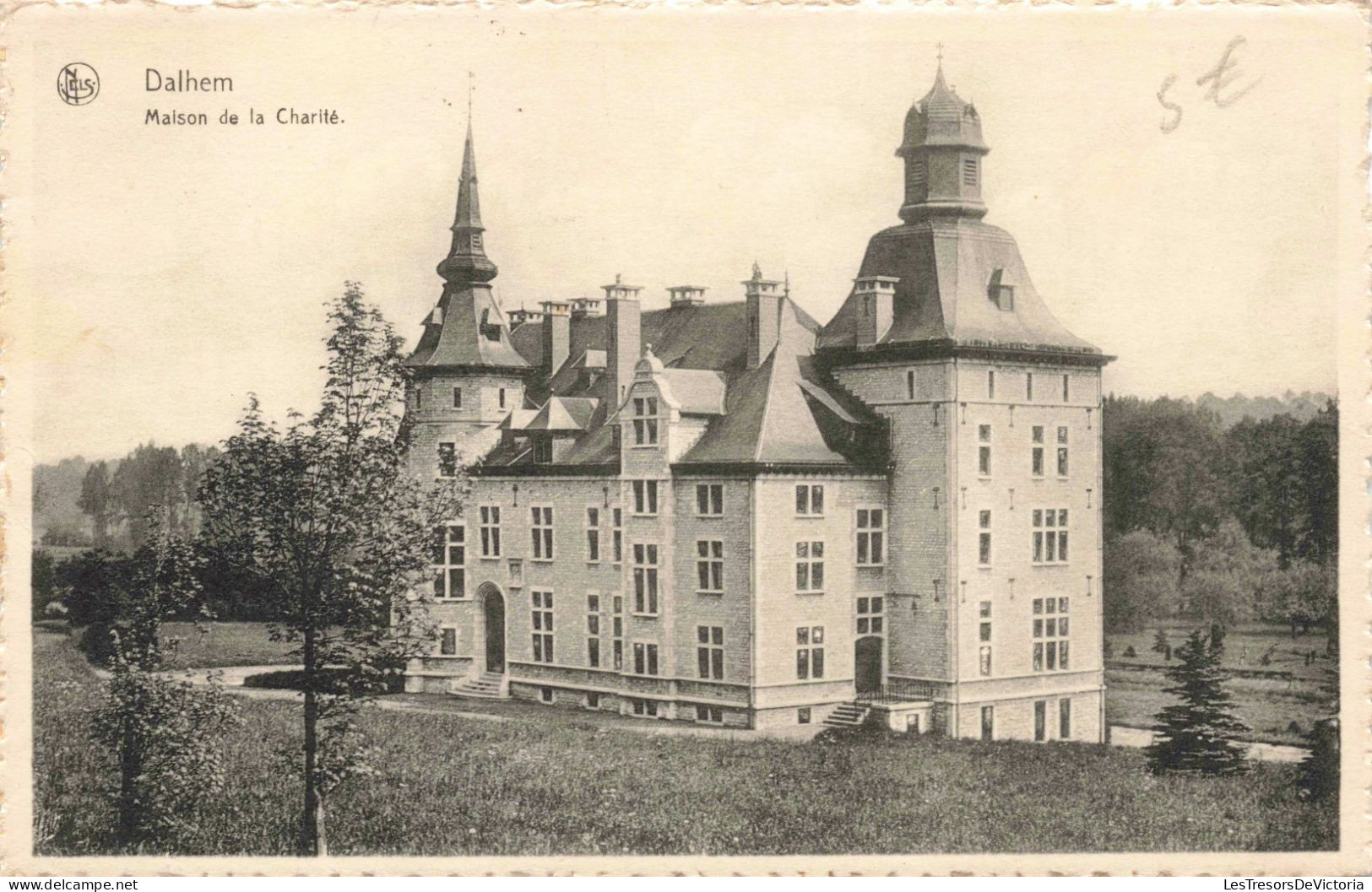 BELGIQUE - Dalhem - Maison De La Charité - Carte Postale Ancienne - Dalhem