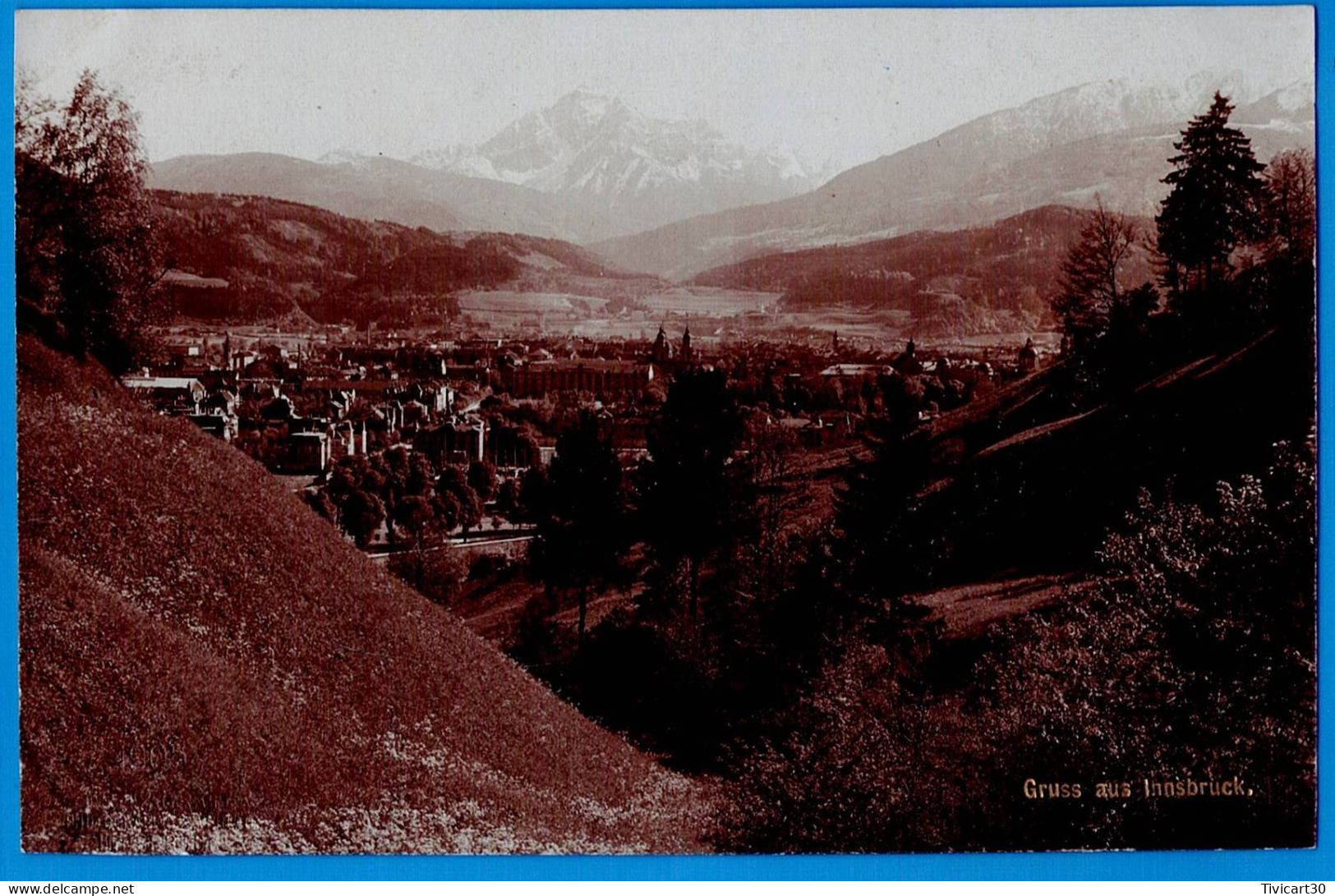 CARTE PHOTO AUTRICHE - GRUSS AUS INNSBRUCK - FRITZ GRATL PHOTOGRAPHIE & VERLAG - Innsbruck