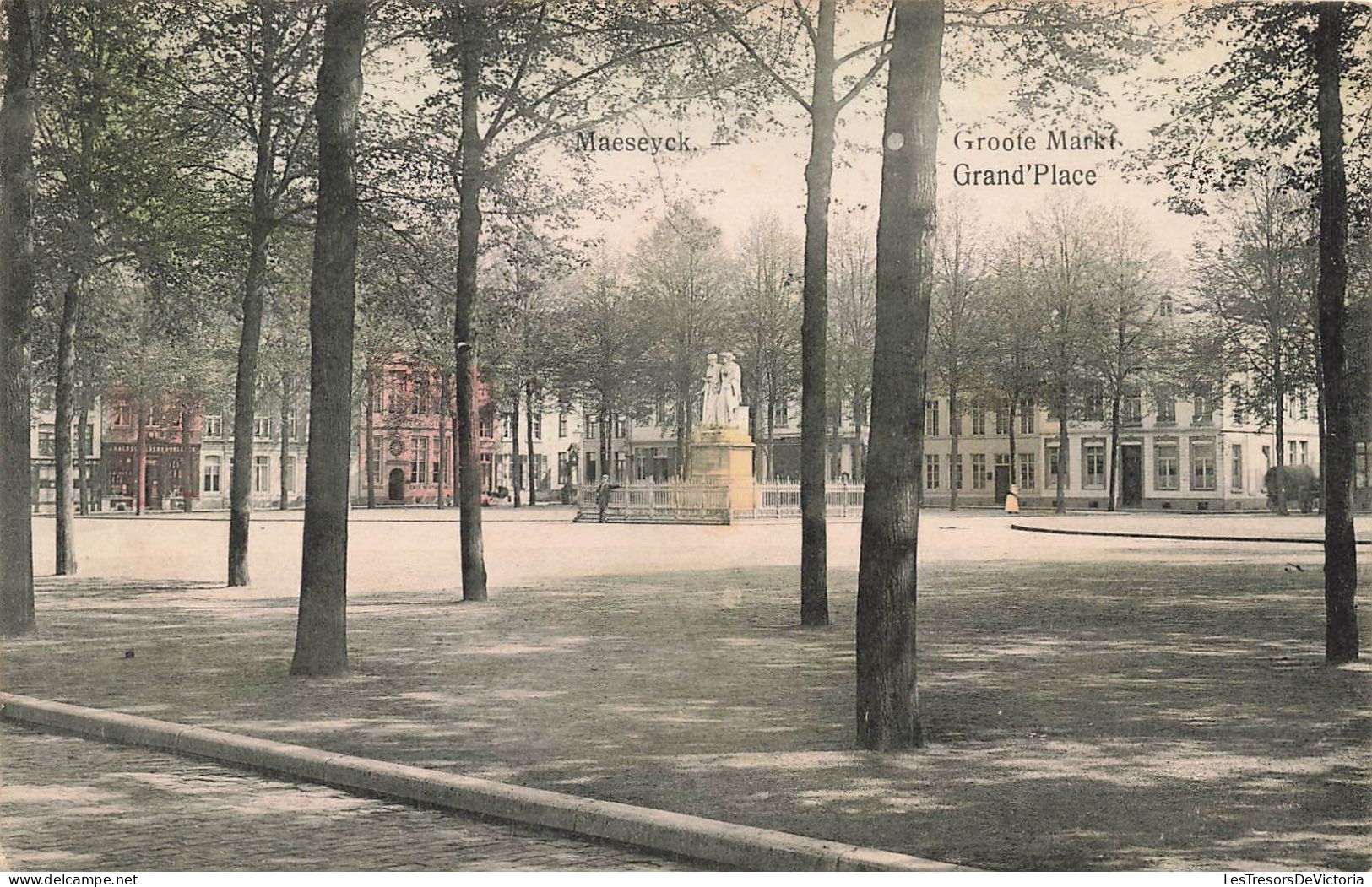 BELGIQUE - Maeseyck - Grand'place - Carte Postale Ancienne - Maaseik