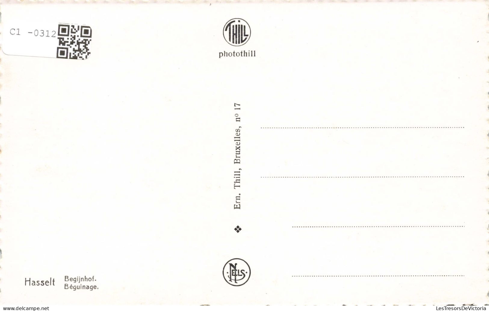 BELGIQUE - Hasselt - Béguinage - Carte Postale Ancienne - Hasselt