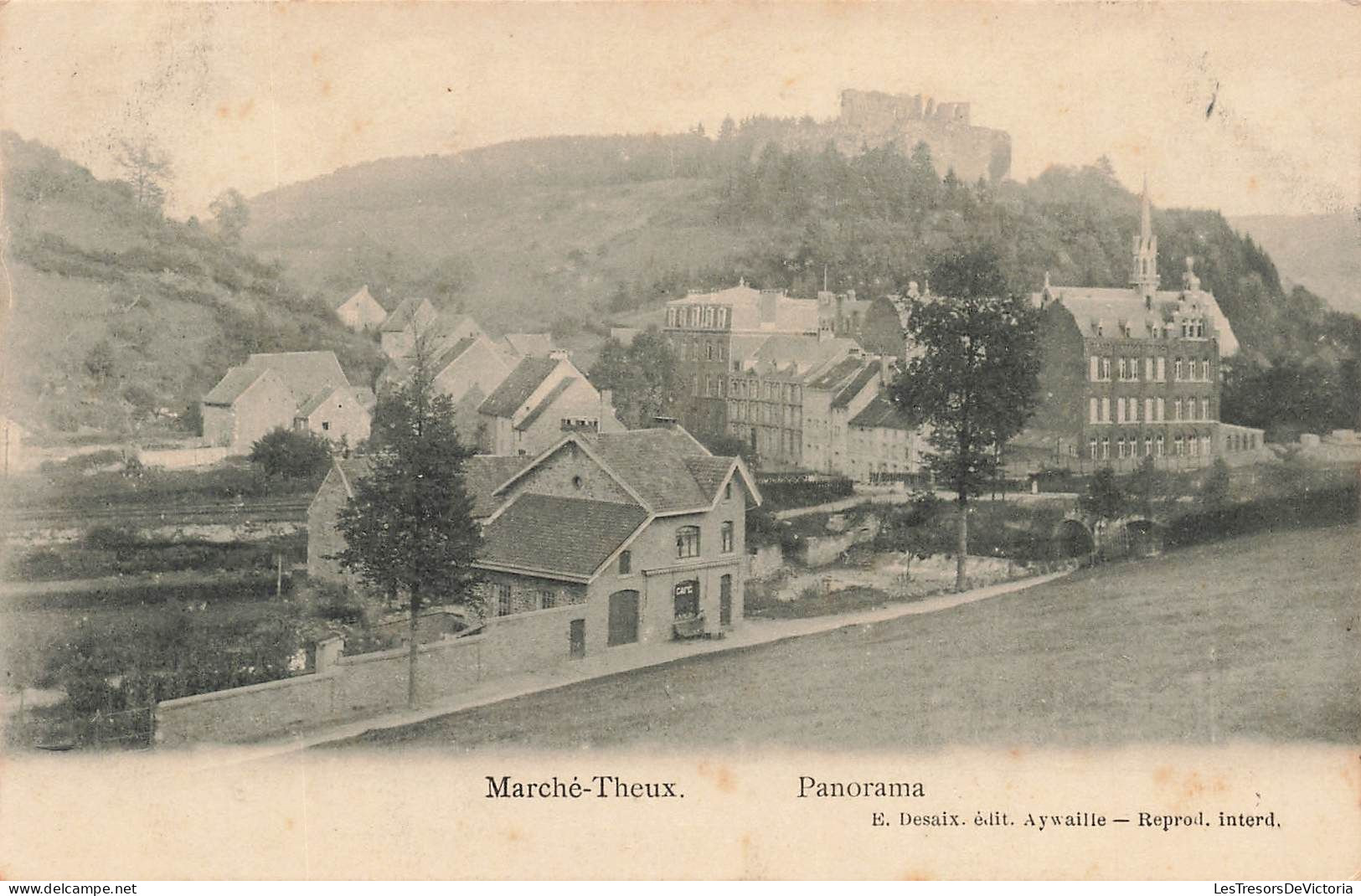 BELGIQUE - Marché Theux - Panorama - Carte Postale Ancienne - Theux