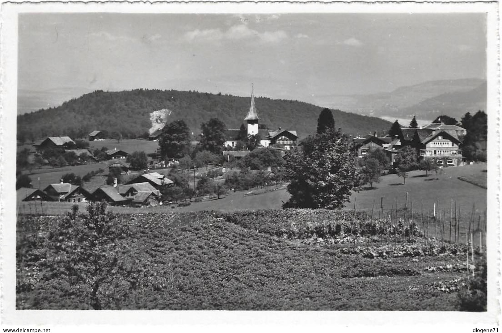 Aus Aeschi Landschaft 1952 Selten - Aeschi Bei Spiez