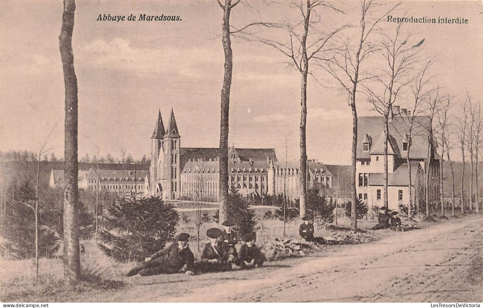 BELGIQUE - Abbaye De Maredsous - Carte Postale Ancienne - Anhée