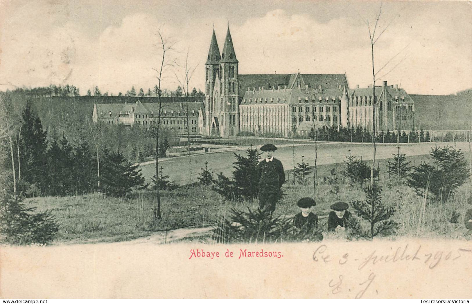 BELGIQUE - Abbaye De Maredsous - Carte Postale Ancienne - Anhée