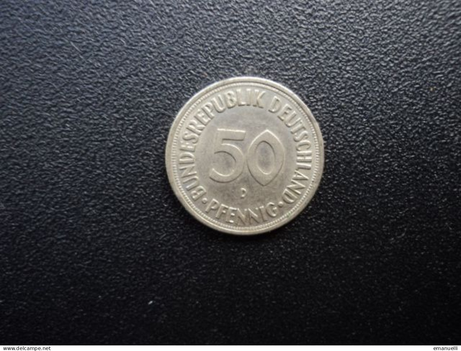 RÉPUBLIQUE FÉDÉRALE  ALLEMANDE : 50 PFENNIG   1970 D    KM 109.1     SUP * - 50 Pfennig