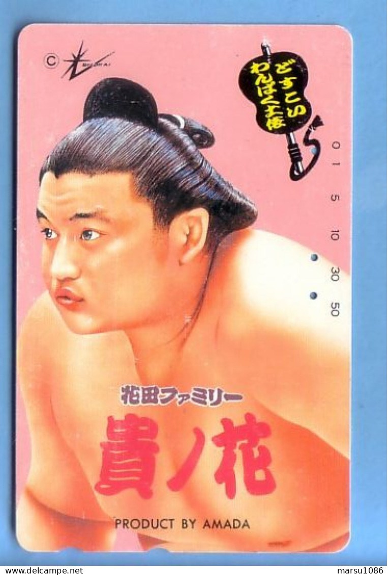 Japan Japon Telefonkarte Télécarte Phonecard Telefoonkaart -  Sport Sumo Ringen - Sport