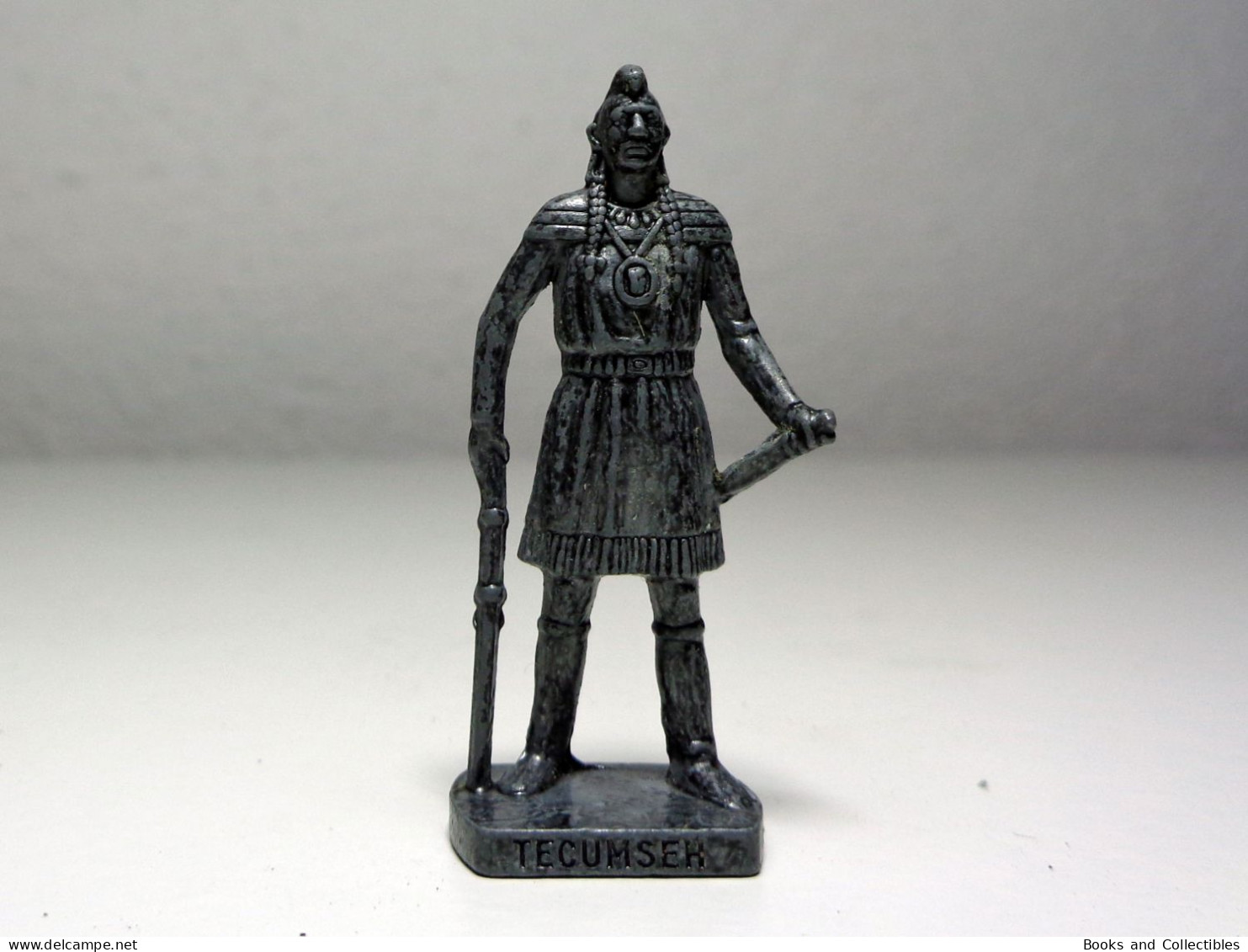 [KNR_0113] KINDER SORPRESE, Figure In Metallo 1994 - Tecumseh [K94] - Figurines En Métal