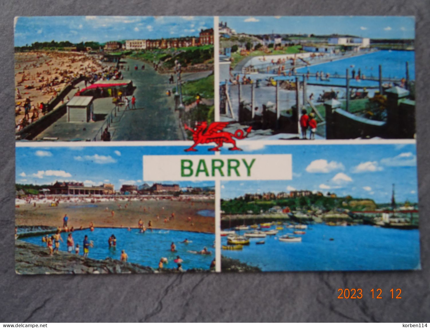 BARRY  THE KNAP BATHING POOL - Glamorgan