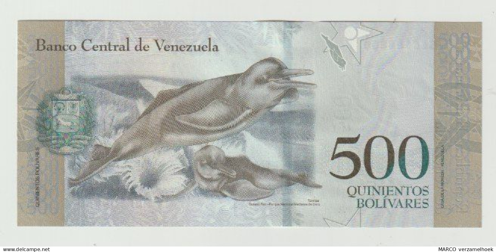 Banknote Banco Central De Venezuela 500 Bolivares 2017 UNC - Venezuela