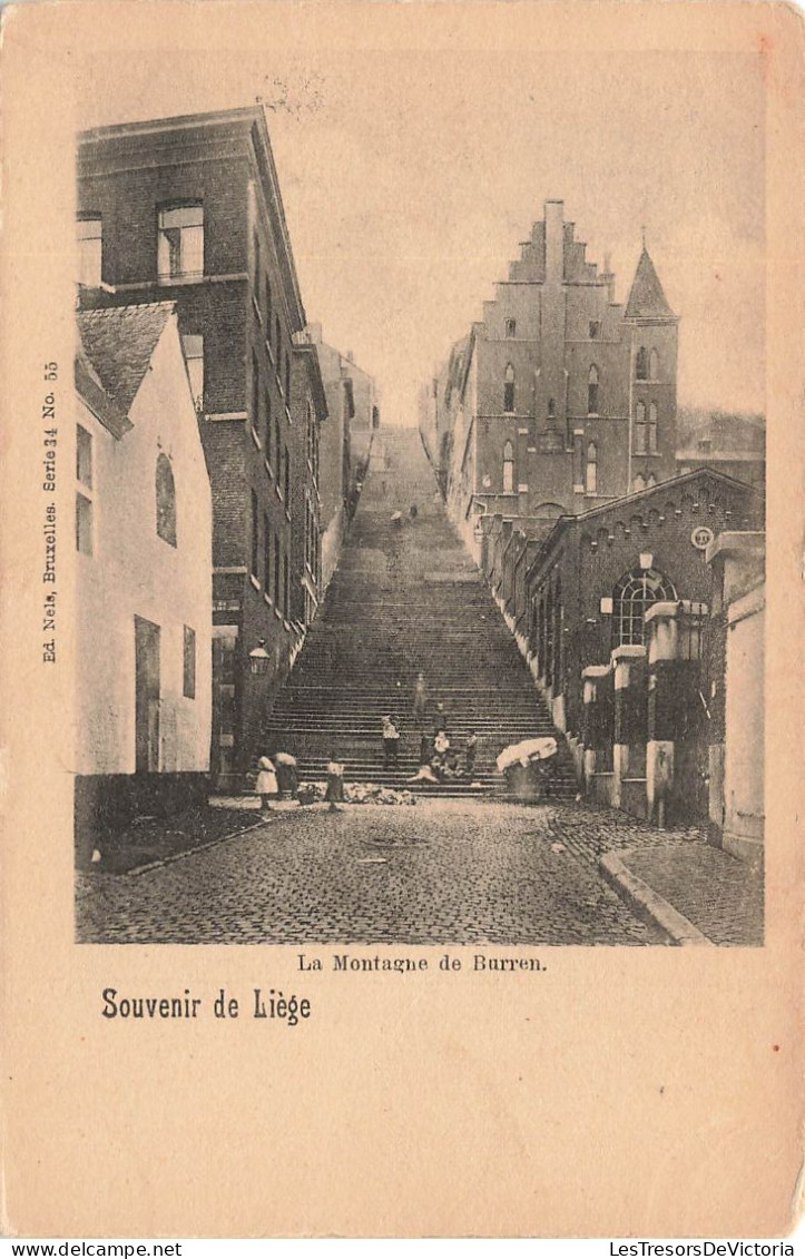 BELGIQUE - Liège - La Montagne De Bueren - Ed Nels  - Carte Postale Ancienne - Liege