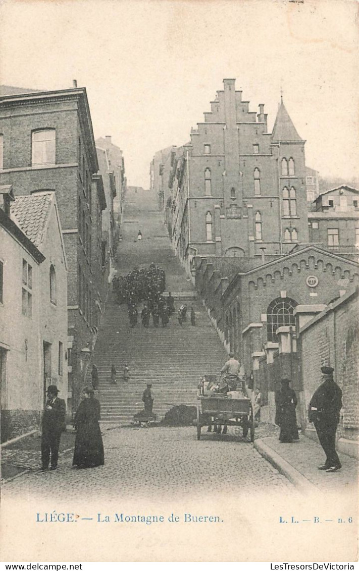 BELGIQUE - Liège - La Montagne De Bueren - LL B - Dos Non Divisé - Carte Postale Ancienne - Liege