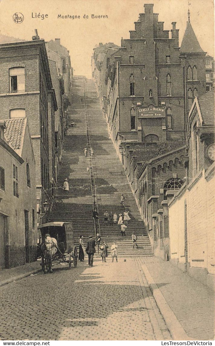 BELGIQUE - Liège - La Montagne De Bueren - Carte Postale Ancienne - Luik