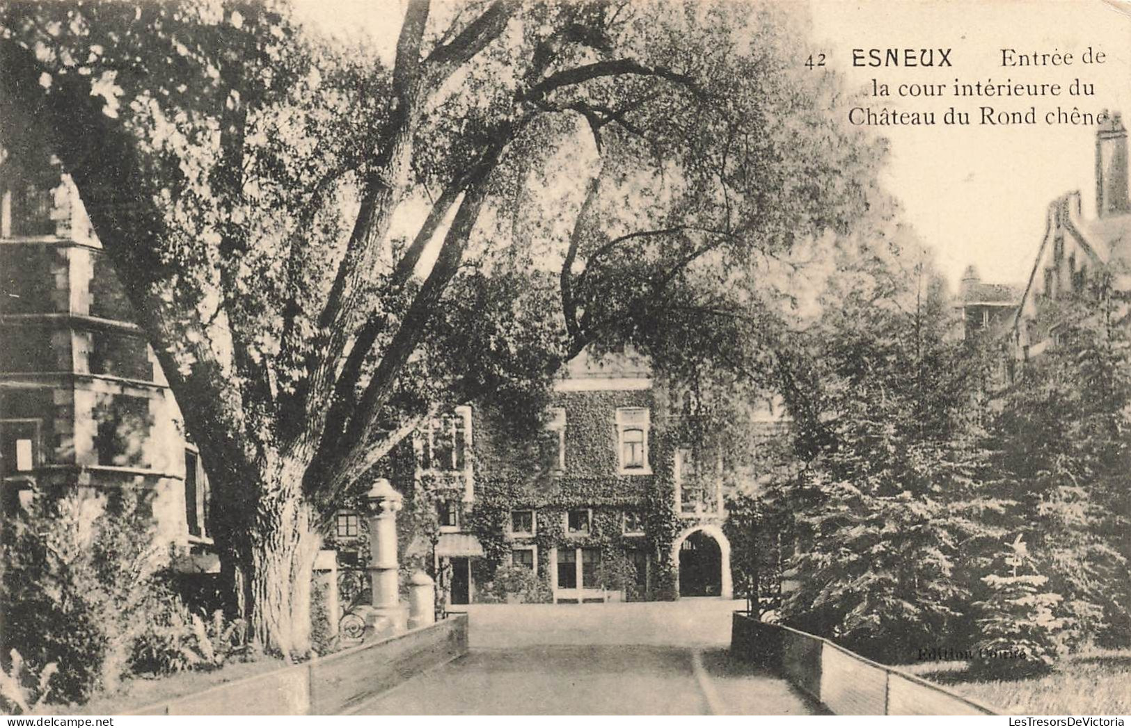 BELGIQUE - Esneux - Entrée De La Cour Intérieure Du Château Du Rond Chêne - Carte Postale Ancienne - Esneux