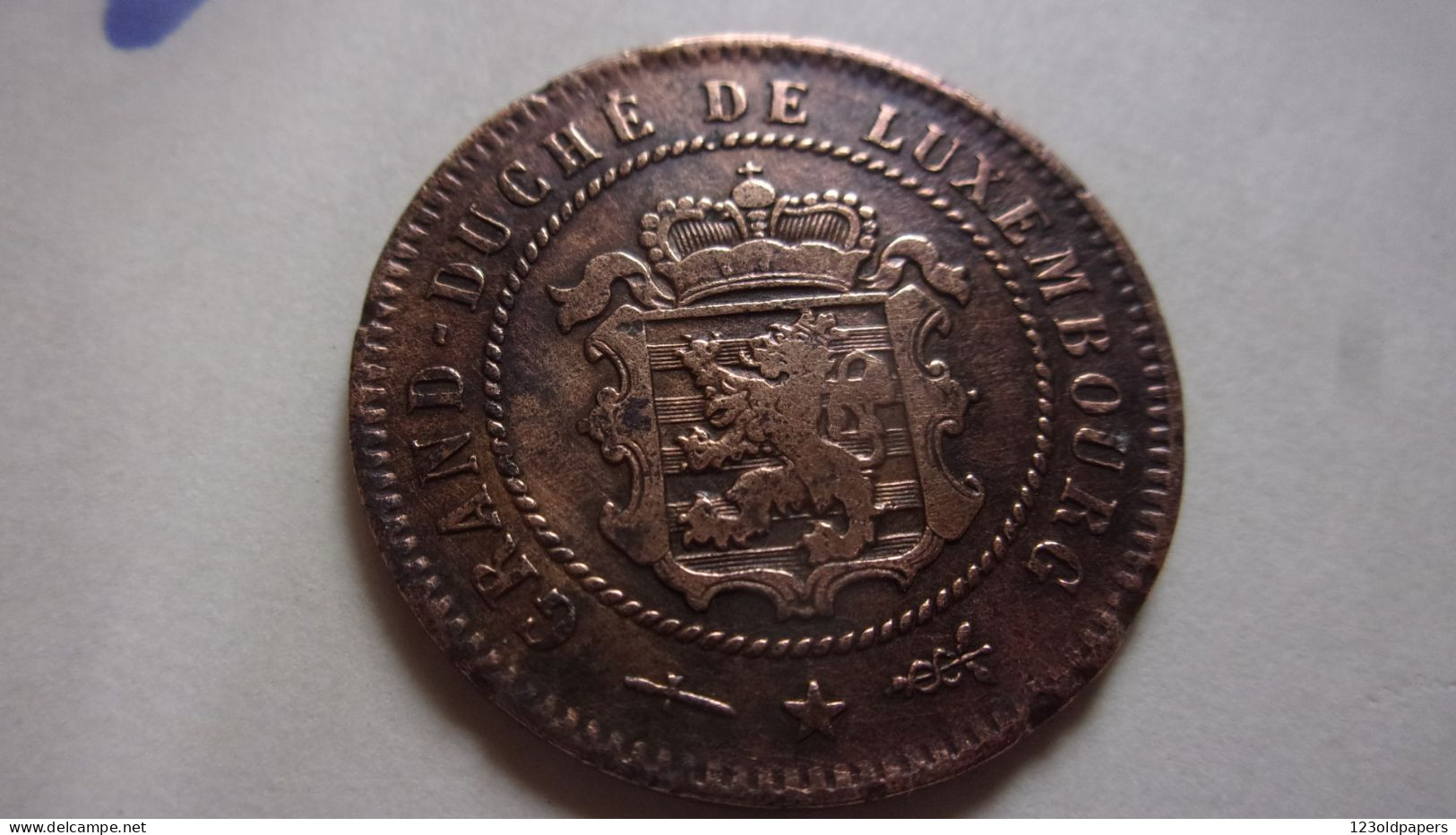 Monnaie, Luxembourg, William III, 5 Centimes, 1854 - Luxemburg