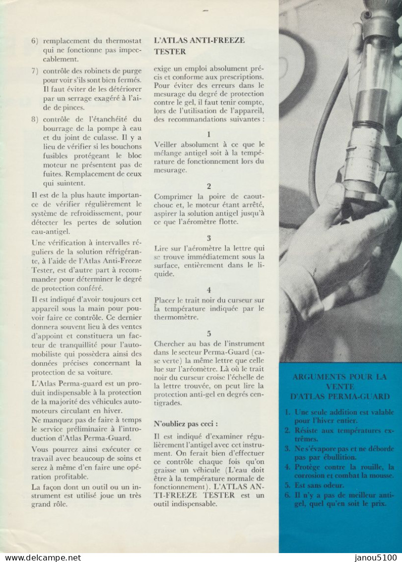 VIEUX PAPIERS  PLAN TECHNIQUE  POUR L'ENTRETIEN DE LA CITROEN I.D.  19.    1957+ - Otros Planes