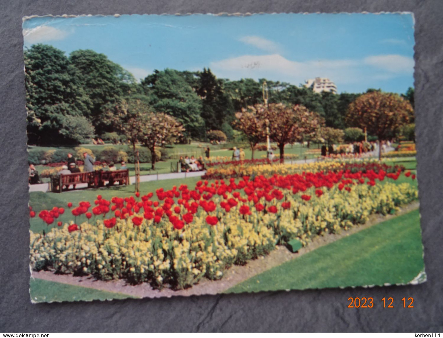 BOURNEMOUTH GARDEN  FLOWER BEDS - Bournemouth (from 1972)