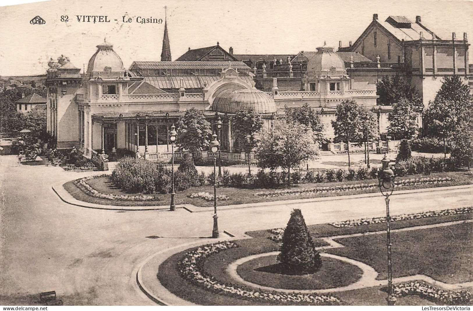 FRANCE - Vittel - Le Casino - Carte Postale Ancienne - Vittel