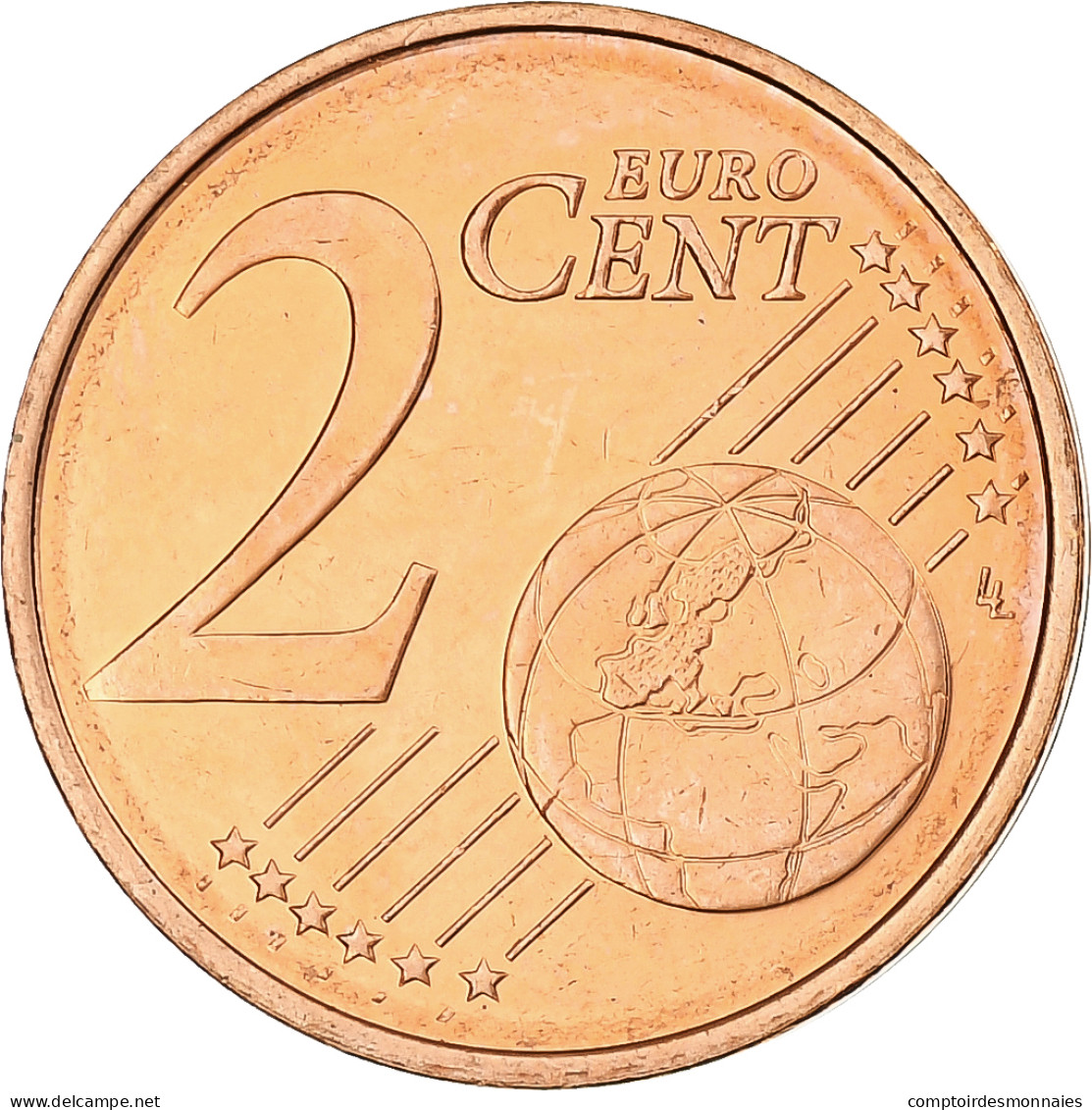 Chypre, 2 Euro Cent, 2008, BU, FDC, Cuivre Plaqué Acier, KM:79 - Cyprus