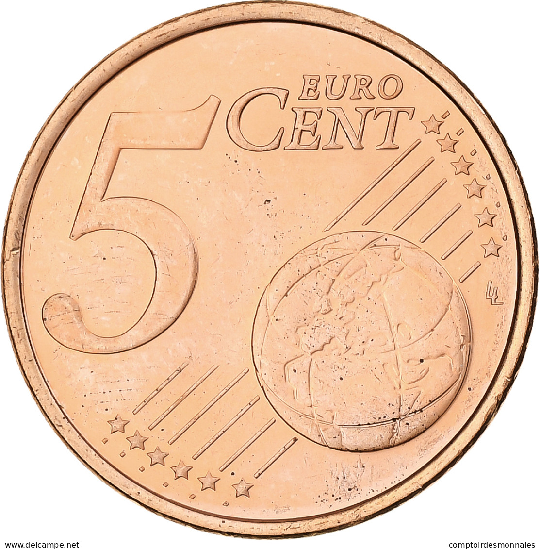 Chypre, 5 Euro Cent, 2008, BU, FDC, Cuivre Plaqué Acier, KM:80 - Chypre