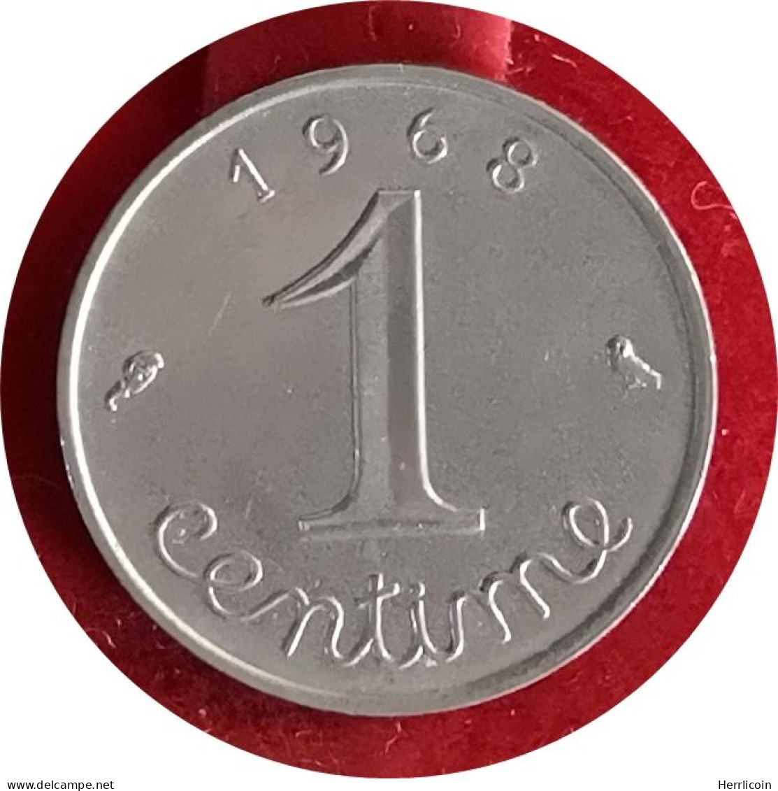 Monnaie France - 1968 - 1 Centimes Épi - 1 Centime