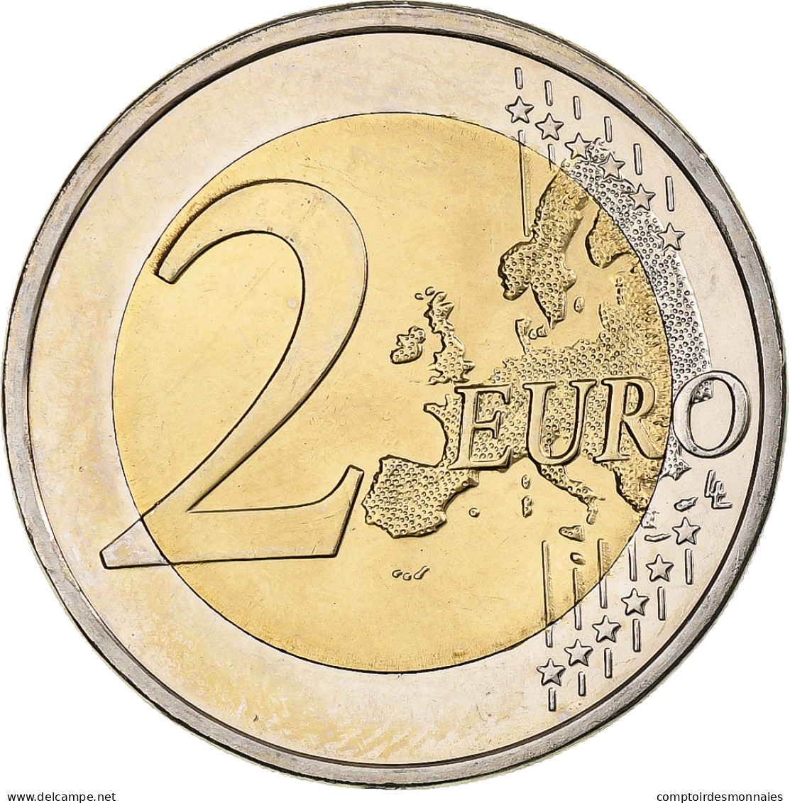 Chypre, 2 Euro, 2008, BU, FDC, Bimétallique, KM:85 - Cipro