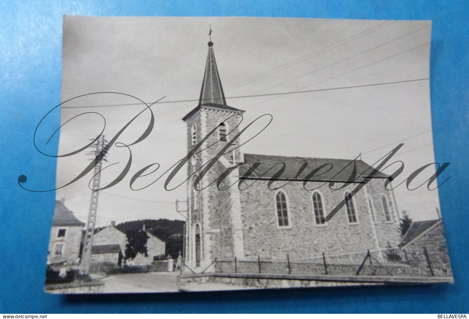 Marcourt Cielle Eglise Photo Prive Prise 15/07/1976 - Rendeux
